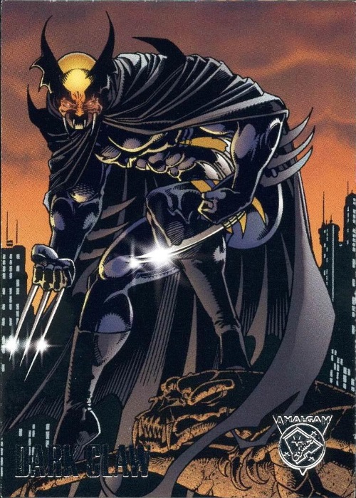 Merging (universes)-Dark Claw-Amalgam trading cards