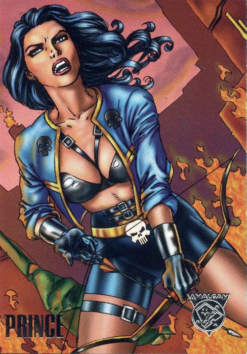 Merging (universes)-Prince-Amalgam trading cards