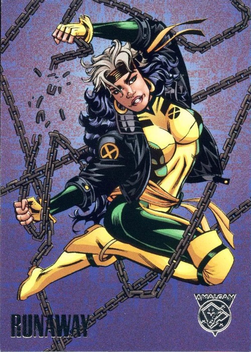 Merging (universes)-Runaway-Amalgam trading cards