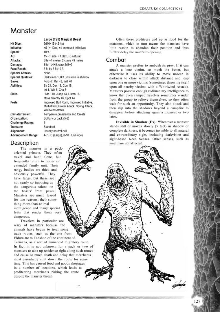 primate-mimicry-dd-manster-creature-collection-i