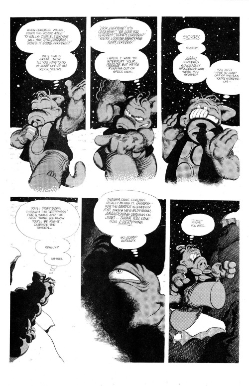 Aardvark Mimicry-Cerebus the Aardvark-Cerebus #200-17