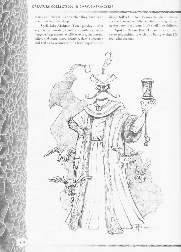 Dream Mimicry-Dreamfolk-Creature Collection II. Dark Menagerie