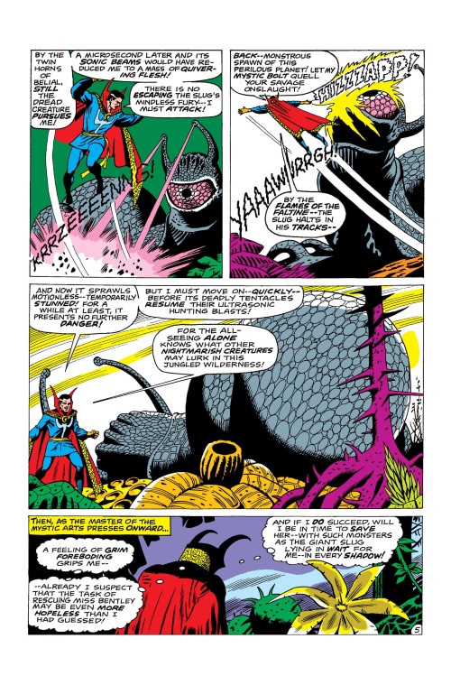 Gastropod Mimicry-Snail-Strange Tales V1 #164 (1968)