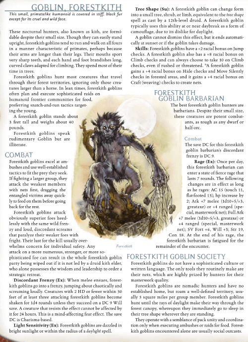 goblinoid-mimicry-forestkith-goblin-dd-3-5-monster-manual-iii