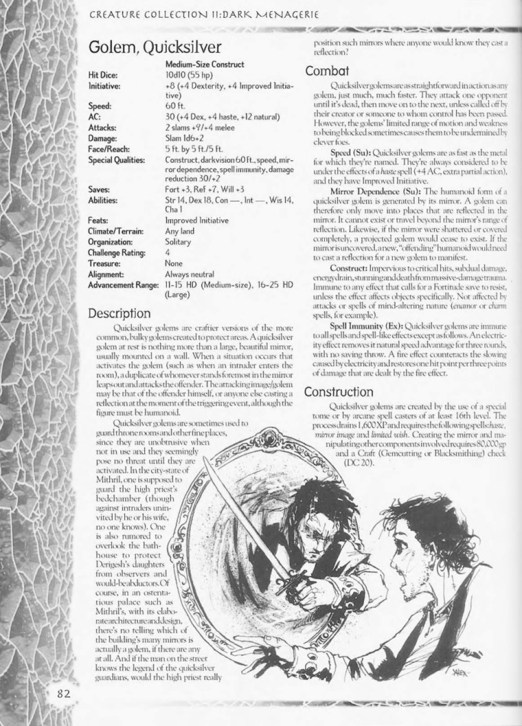 golem-mimicry-dd-quicksilver-golem-creature-collection-ii-dark-menagerie