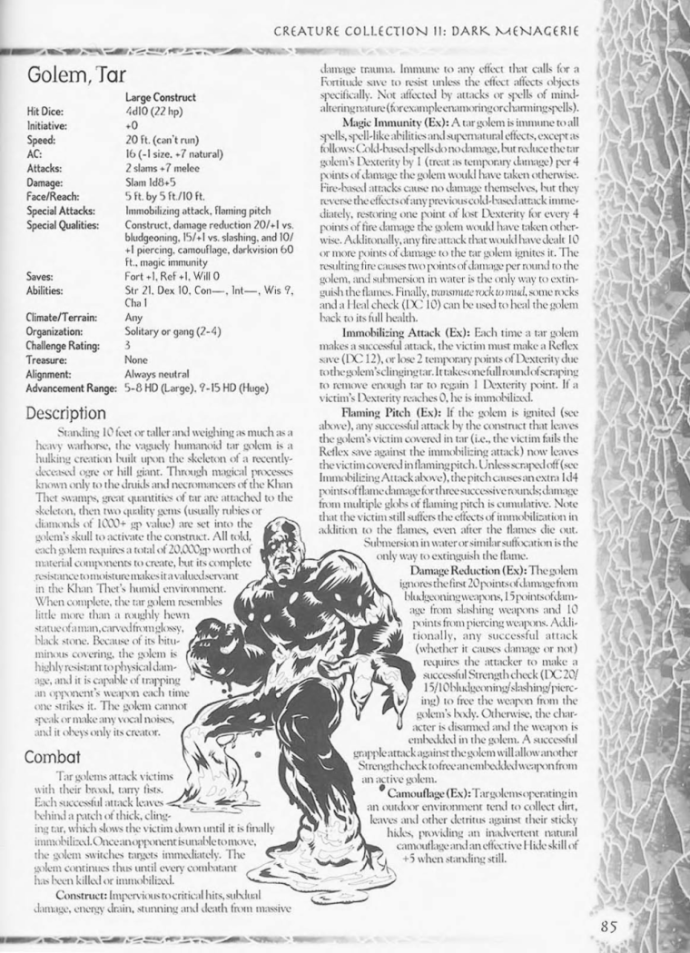golem-mimicry-dd-tar-golem-creature-collection-ii-dark-menagerie