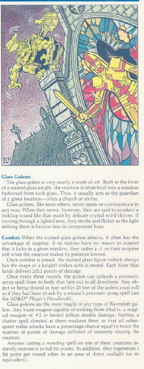 golem-mimicry-glass-golem-tsr-2140a-monstrous-manual