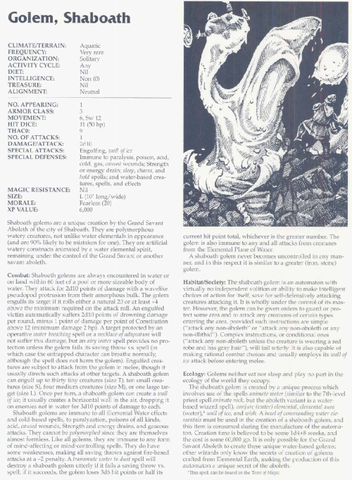 golem-mimicry-golem-shaboath-tsr-2166-monstrous-compendium-annual-volume-3