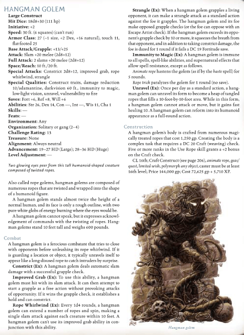 golem-mimicry-hangman-golem-dd-3-5-monster-manual-iii