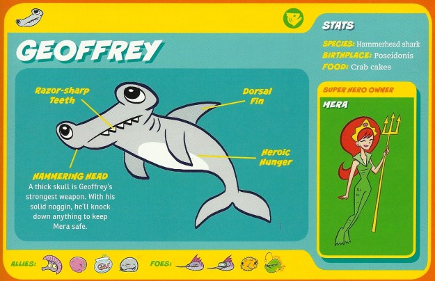 Shark Mimicry-2-Geoffrey-Mera-Capstone’s DC Super-Pets Character Encyclopedia