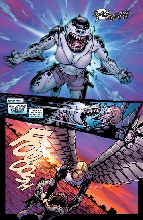 Shark Mimicry-4-Shark Girl-Wolverine & The X-Men #20 (2013)