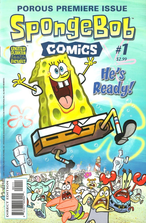 Sponge Mimicry-SpongeBob SquarePants-SpongeBob Comics #1 (2011)