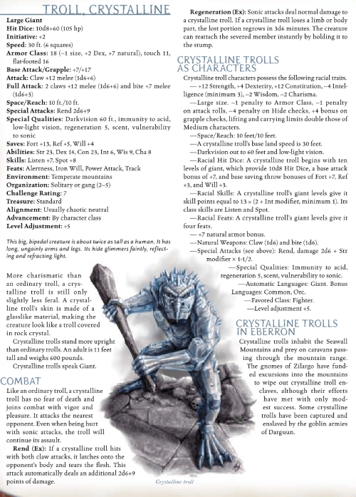 troll-mimicry-crystalline-troll-dd-3-5-monster-manual-iii