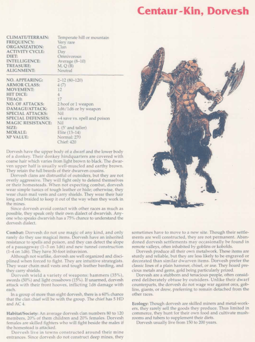 centaur-mimicry-dorvesh-tsr-2158-monstrous-compendium-annual-volume-2