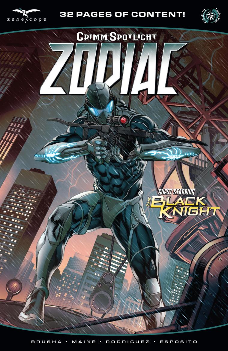 048) Armor (matter)-Grimm Spotlight - Logan Patrick OConnel in Zodiac Armor(2022)