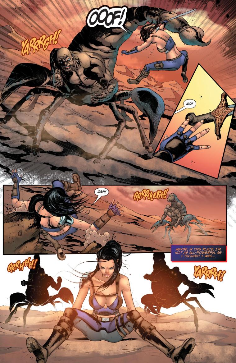 387) Scorpion Anatomy-Scorpion Minotaurs in Grimm Fairy Tales Myths & Legends Quarterly - Jasmine (2022)