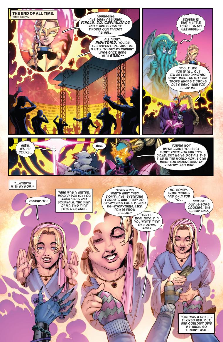 040) Appendages (tentacles)-Dr. Cephalopod in Spider-Gwen - Gwenverse #3 (2022) - Page 6