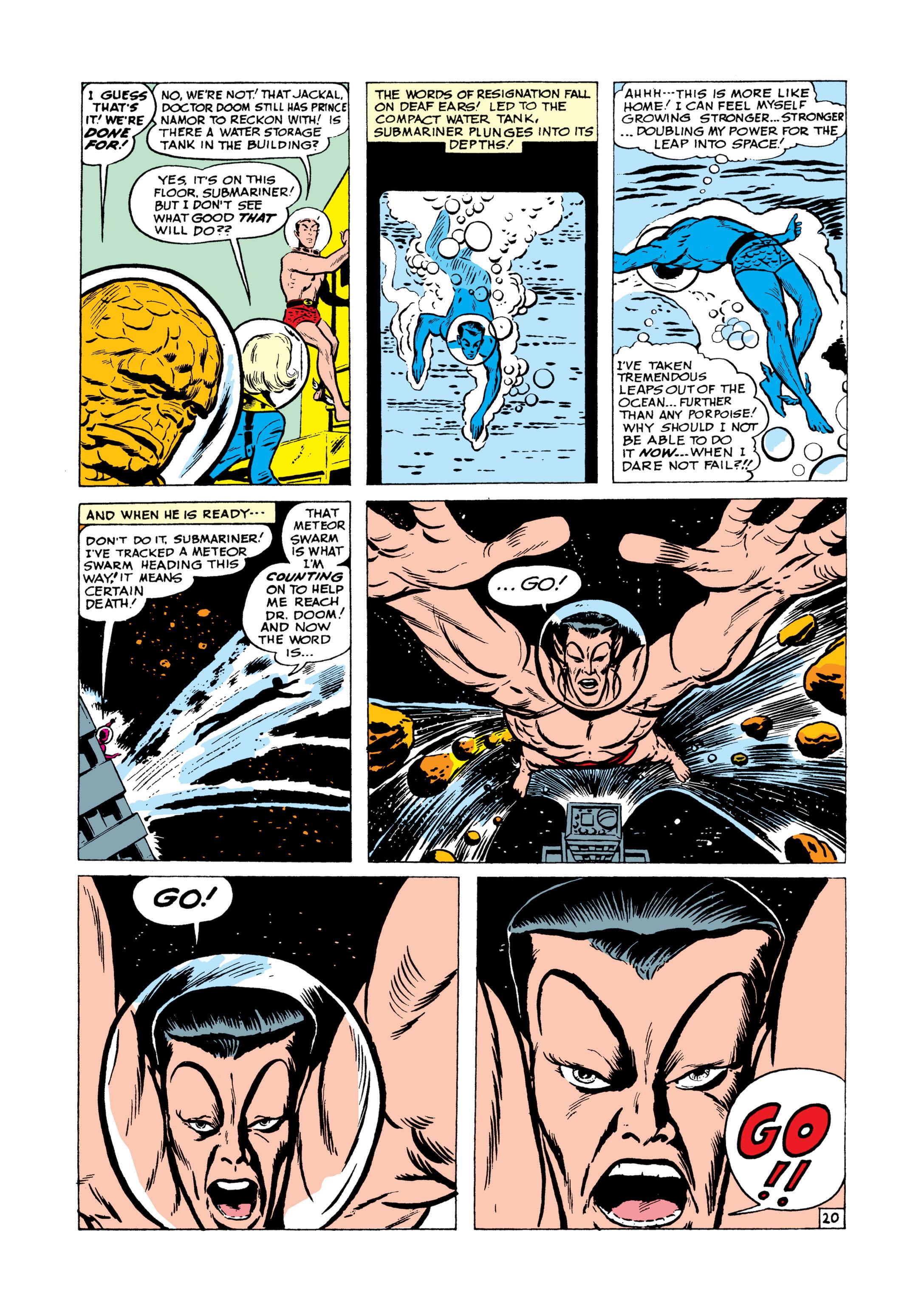 Fantastic Four #6 (1962) - Page 21-Leap of Faith!