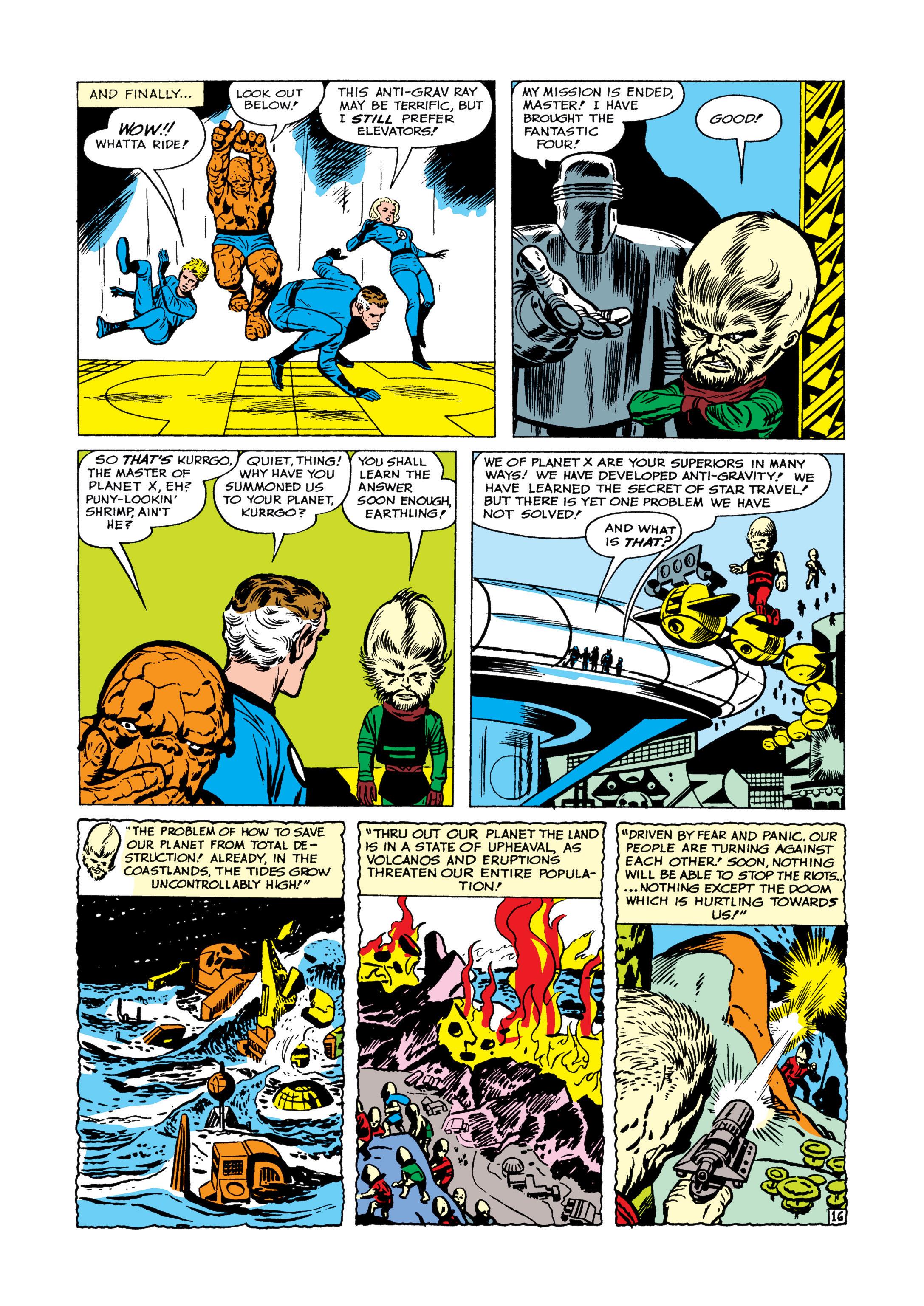 Fantastic Four #7 (1962) - Page 17-End of Days