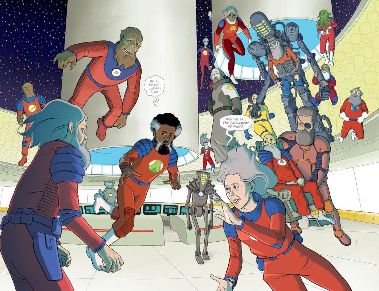 The Parliament of Weird-Black Hammer - Reborn Part II V6 (2022)